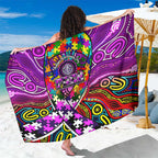 Autism Awareness Australia Fremantle Freo Sarong Aboriginal Indigenous Art