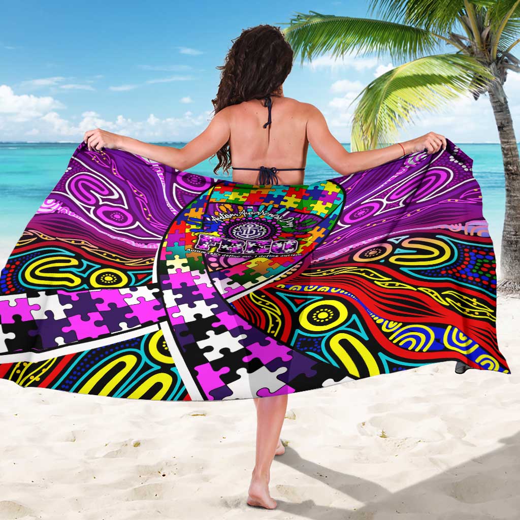 Autism Awareness Australia Fremantle Freo Sarong Aboriginal Indigenous Art