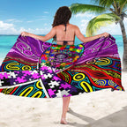 Autism Awareness Australia Fremantle Freo Sarong Aboriginal Indigenous Art