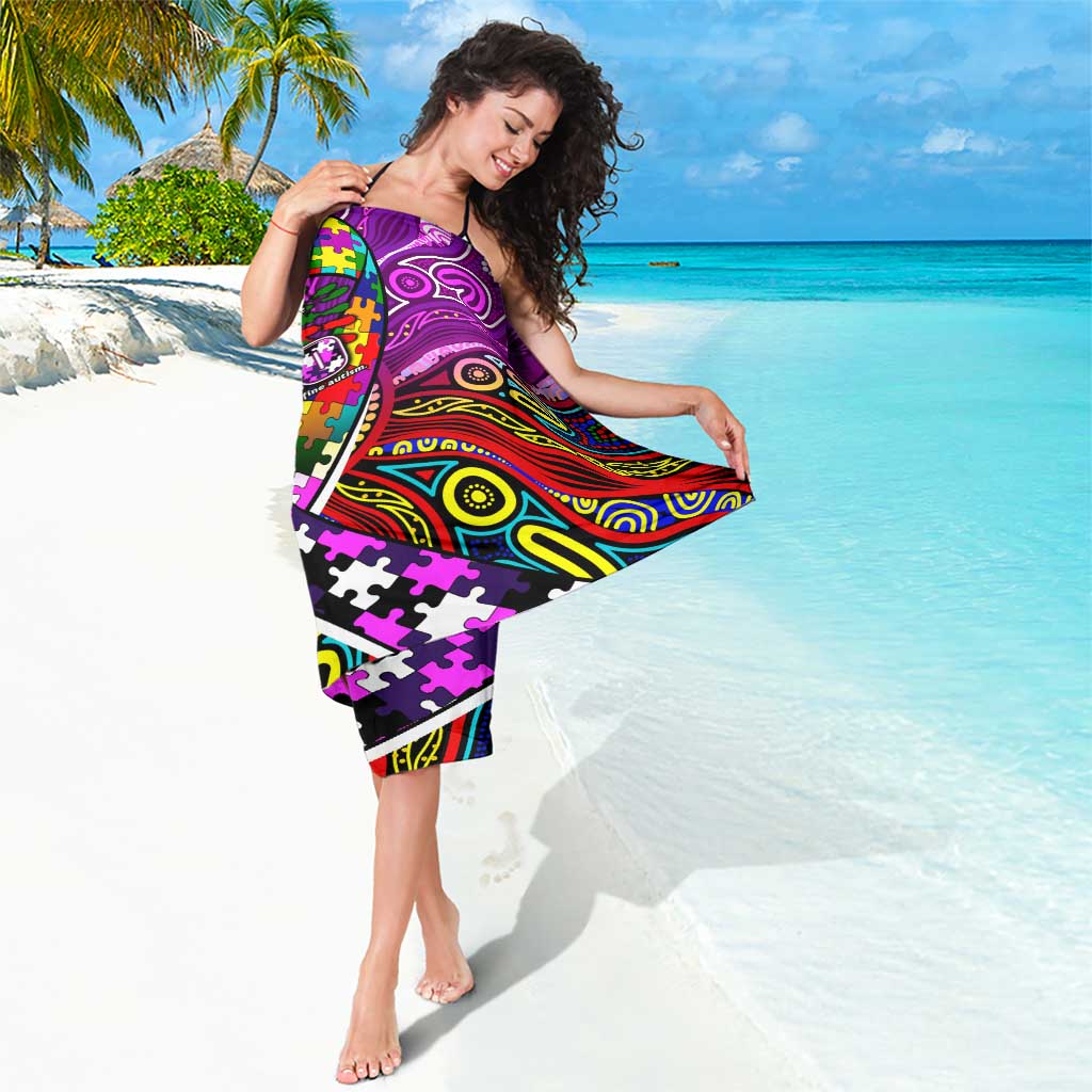 Autism Awareness Australia Fremantle Freo Sarong Aboriginal Indigenous Art