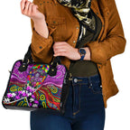 Autism Awareness Australia Fremantle Freo Shoulder Handbag Aboriginal Indigenous Art