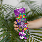 Autism Awareness Australia Fremantle Freo Skinny Tumbler Aboriginal Indigenous Art