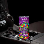Autism Awareness Australia Fremantle Freo Skinny Tumbler Aboriginal Indigenous Art