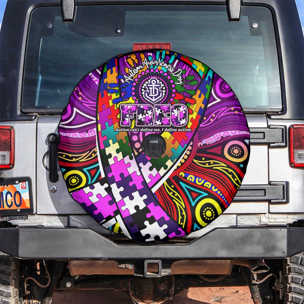Autism Awareness Australia Fremantle Freo Spare Tire Cover Aboriginal Indigenous Art