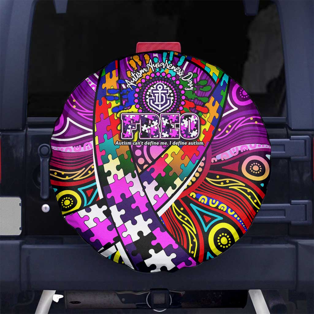 Autism Awareness Australia Fremantle Freo Spare Tire Cover Aboriginal Indigenous Art
