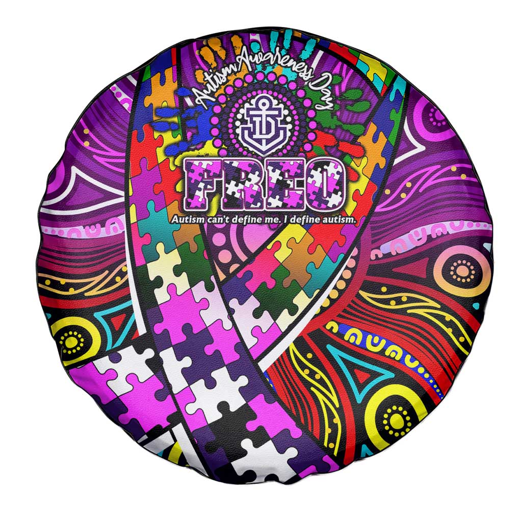 Autism Awareness Australia Fremantle Freo Spare Tire Cover Aboriginal Indigenous Art