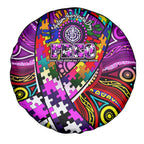 Autism Awareness Australia Fremantle Freo Spare Tire Cover Aboriginal Indigenous Art