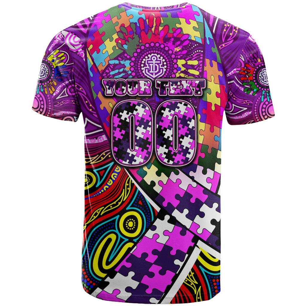Autism Awareness Australia Fremantle Freo T Shirt Aboriginal Indigenous Art