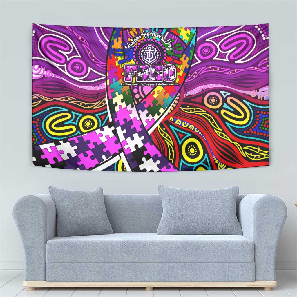 Autism Awareness Australia Fremantle Freo Tapestry Aboriginal Indigenous Art