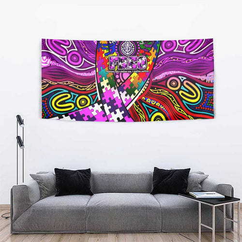 Autism Awareness Australia Fremantle Freo Tapestry Aboriginal Indigenous Art