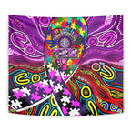 Autism Awareness Australia Fremantle Freo Tapestry Aboriginal Indigenous Art