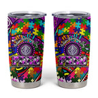 Autism Awareness Australia Fremantle Freo Tumbler Cup Aboriginal Indigenous Art