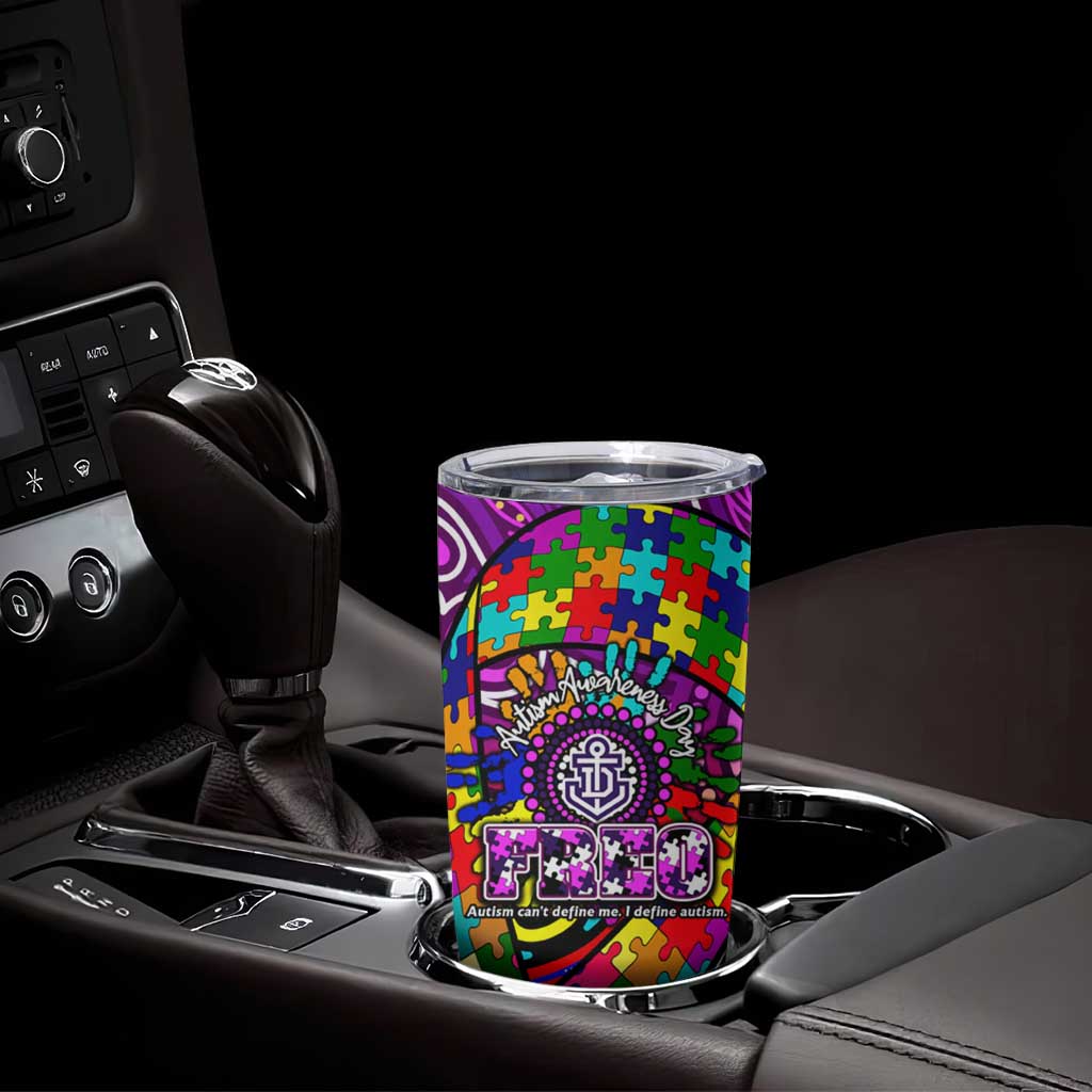 Autism Awareness Australia Fremantle Freo Tumbler Cup Aboriginal Indigenous Art