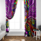 Autism Awareness Australia Fremantle Freo Window Curtain Aboriginal Indigenous Art