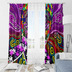 Autism Awareness Australia Fremantle Freo Window Curtain Aboriginal Indigenous Art