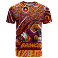 Custom Australia NAIDOC Week 2024 T Shirt Brisbane Broncos Mascot Keep The Fire Burning