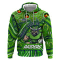 Custom Australia NAIDOC Week 2024 Hoodie Canberra Raiders Mascot Keep The Fire Burning