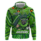 Custom Australia NAIDOC Week 2024 Hoodie Canberra Raiders Mascot Keep The Fire Burning