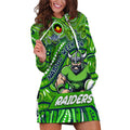 Custom Australia NAIDOC Week 2024 Hoodie Dress Canberra Raiders Mascot Keep The Fire Burning