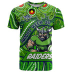 Custom Australia NAIDOC Week 2024 T Shirt Canberra Raiders Mascot Keep The Fire Burning