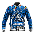 Custom Australia NAIDOC Week 2024 Baseball Jacket Bulldogs Mascot Keep The Fire Burning