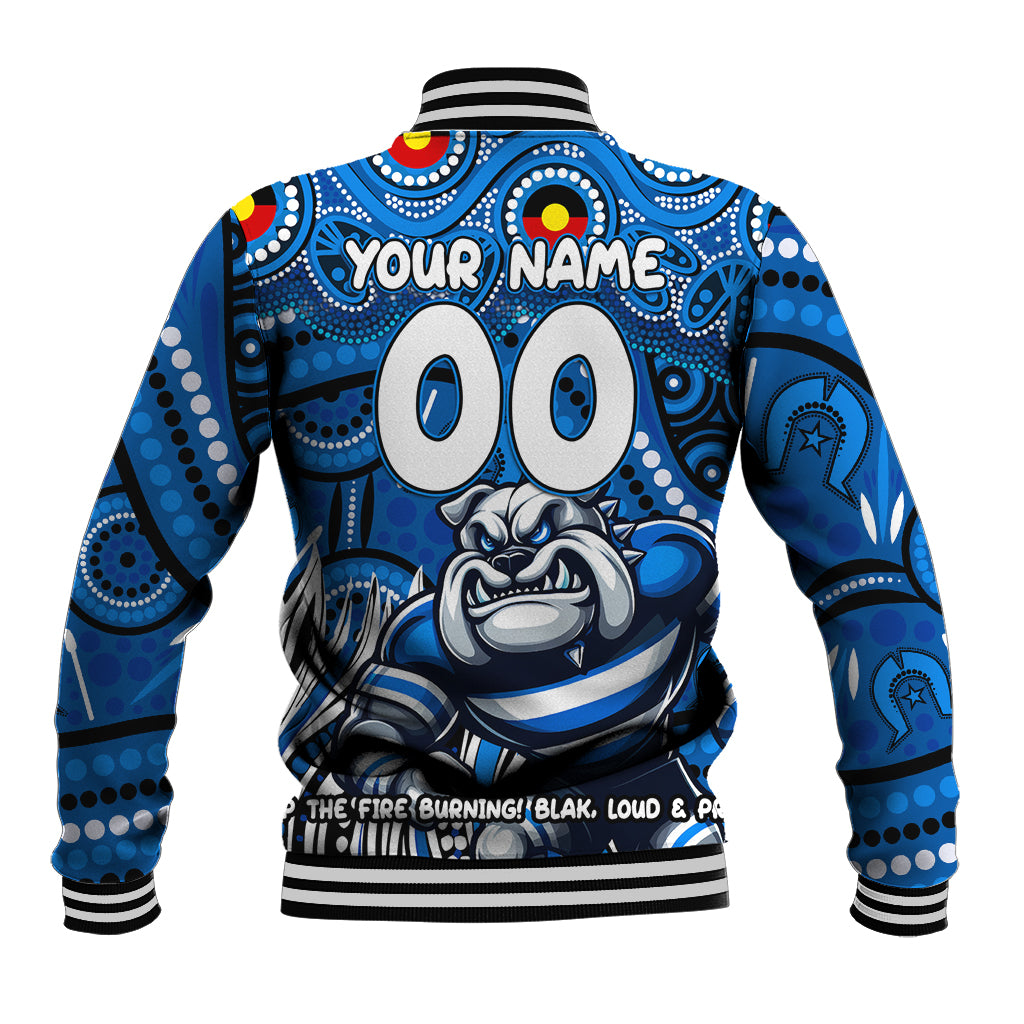 Custom Australia NAIDOC Week 2024 Baseball Jacket Bulldogs Mascot Keep The Fire Burning