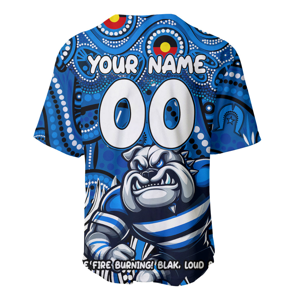Custom Australia NAIDOC Week 2024 Baseball Jersey Bulldogs Mascot Keep The Fire Burning