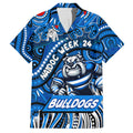 Custom Australia NAIDOC Week 2024 Hawaiian Shirt Bulldogs Mascot Keep The Fire Burning