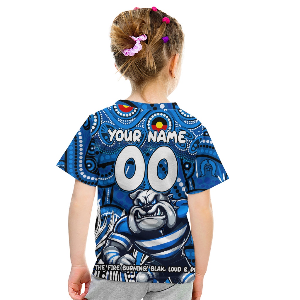Custom Australia NAIDOC Week 2024 Kid T Shirt Bulldogs Mascot Keep The Fire Burning