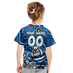 Custom Australia NAIDOC Week 2024 Kid T Shirt Bulldogs Mascot Keep The Fire Burning
