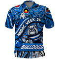 Custom Australia NAIDOC Week 2024 Polo Shirt Bulldogs Mascot Keep The Fire Burning