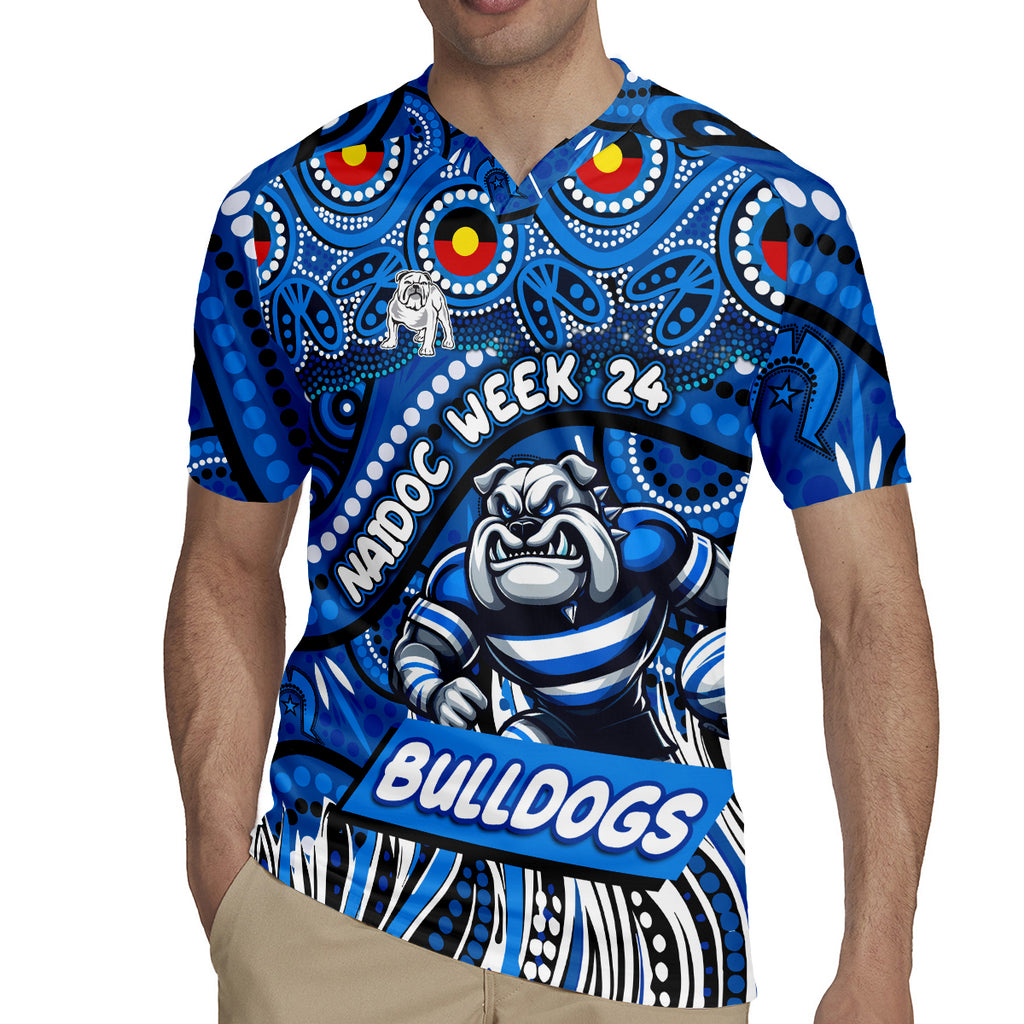 Custom Australia NAIDOC Week 2024 Rugby Jersey Bulldogs Mascot Keep The Fire Burning