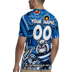 Custom Australia NAIDOC Week 2024 Rugby Jersey Bulldogs Mascot Keep The Fire Burning