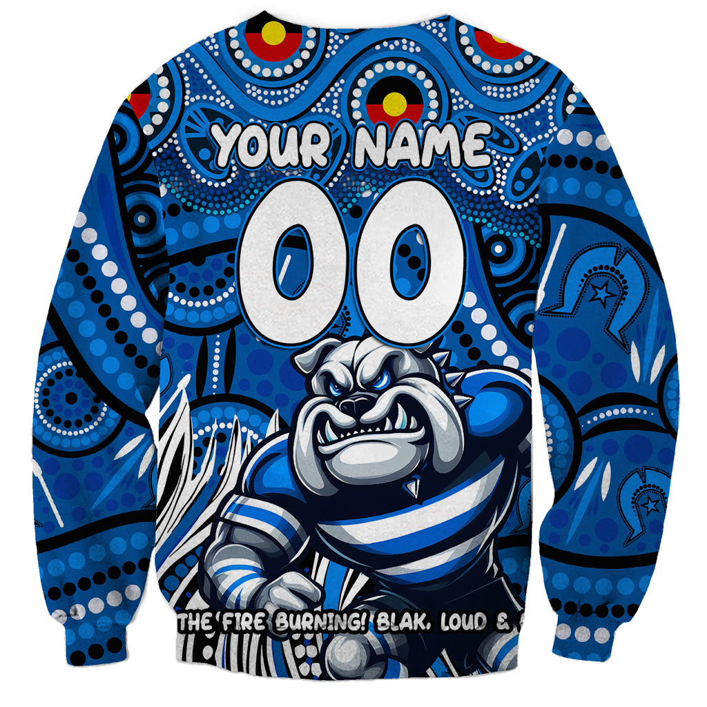 Custom Australia NAIDOC Week 2024 Sweatshirt Bulldogs Mascot Keep The Fire Burning