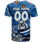Custom Australia NAIDOC Week 2024 T Shirt Bulldogs Mascot Keep The Fire Burning