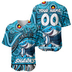 Custom Australia NAIDOC Week 2024 Baseball Jersey Sharks Mascot Keep The Fire Burning