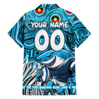 Custom Australia NAIDOC Week 2024 Hawaiian Shirt Sharks Mascot Keep The Fire Burning