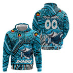 Custom Australia NAIDOC Week 2024 Hoodie Sharks Mascot Keep The Fire Burning