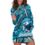 Custom Australia NAIDOC Week 2024 Hoodie Dress Sharks Mascot Keep The Fire Burning