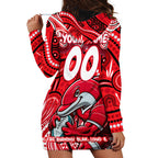 Custom Australia NAIDOC Week 2024 Hoodie Dress Dolphins Mascot Keep The Fire Burning