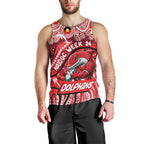 Custom Australia NAIDOC Week 2024 Men Tank Top Dolphins Mascot Keep The Fire Burning