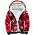 Custom Australia NAIDOC Week 2024 Sherpa Hoodie Dolphins Mascot Keep The Fire Burning