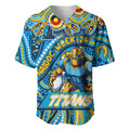 Custom Australia NAIDOC Week 2024 Baseball Jersey Titans Mascot Keep The Fire Burning