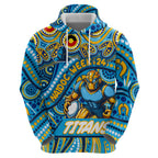 Custom Australia NAIDOC Week 2024 Hoodie Titans Mascot Keep The Fire Burning
