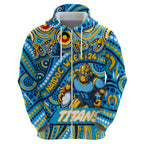 Custom Australia NAIDOC Week 2024 Hoodie Titans Mascot Keep The Fire Burning