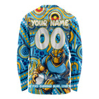 Custom Australia NAIDOC Week 2024 Long Sleeve Shirt Titans Mascot Keep The Fire Burning