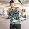 Custom Australia NAIDOC Week 2024 Men Tank Top Titans Mascot Keep The Fire Burning