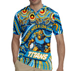 Custom Australia NAIDOC Week 2024 Rugby Jersey Titans Mascot Keep The Fire Burning