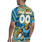 Custom Australia NAIDOC Week 2024 Rugby Jersey Titans Mascot Keep The Fire Burning