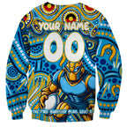 Custom Australia NAIDOC Week 2024 Sweatshirt Titans Mascot Keep The Fire Burning